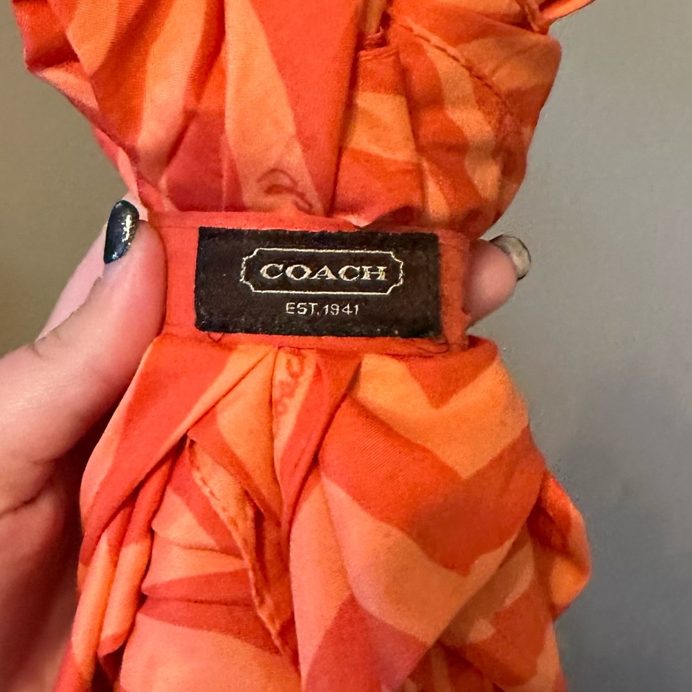 Coach Coral Umbrella